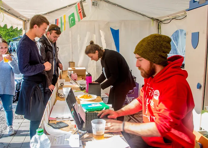 Oktoberfest Party Camping