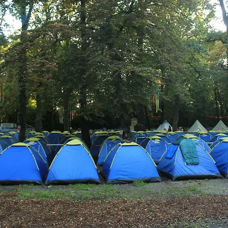 Campsite Oktoberfest Party Camping Munich
