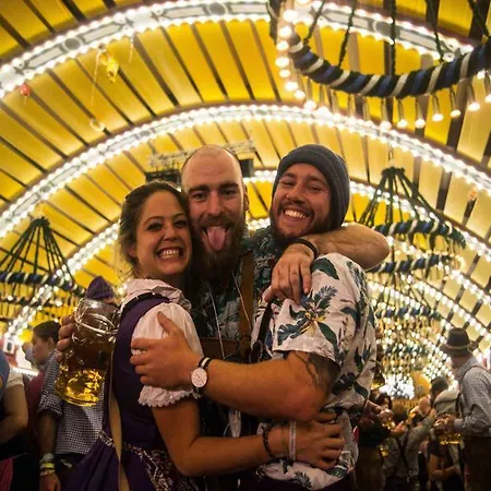 Campsite Oktoberfest Party Camping