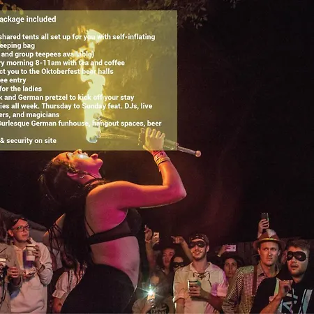 Oktoberfest Party Camping אתר קמפינג